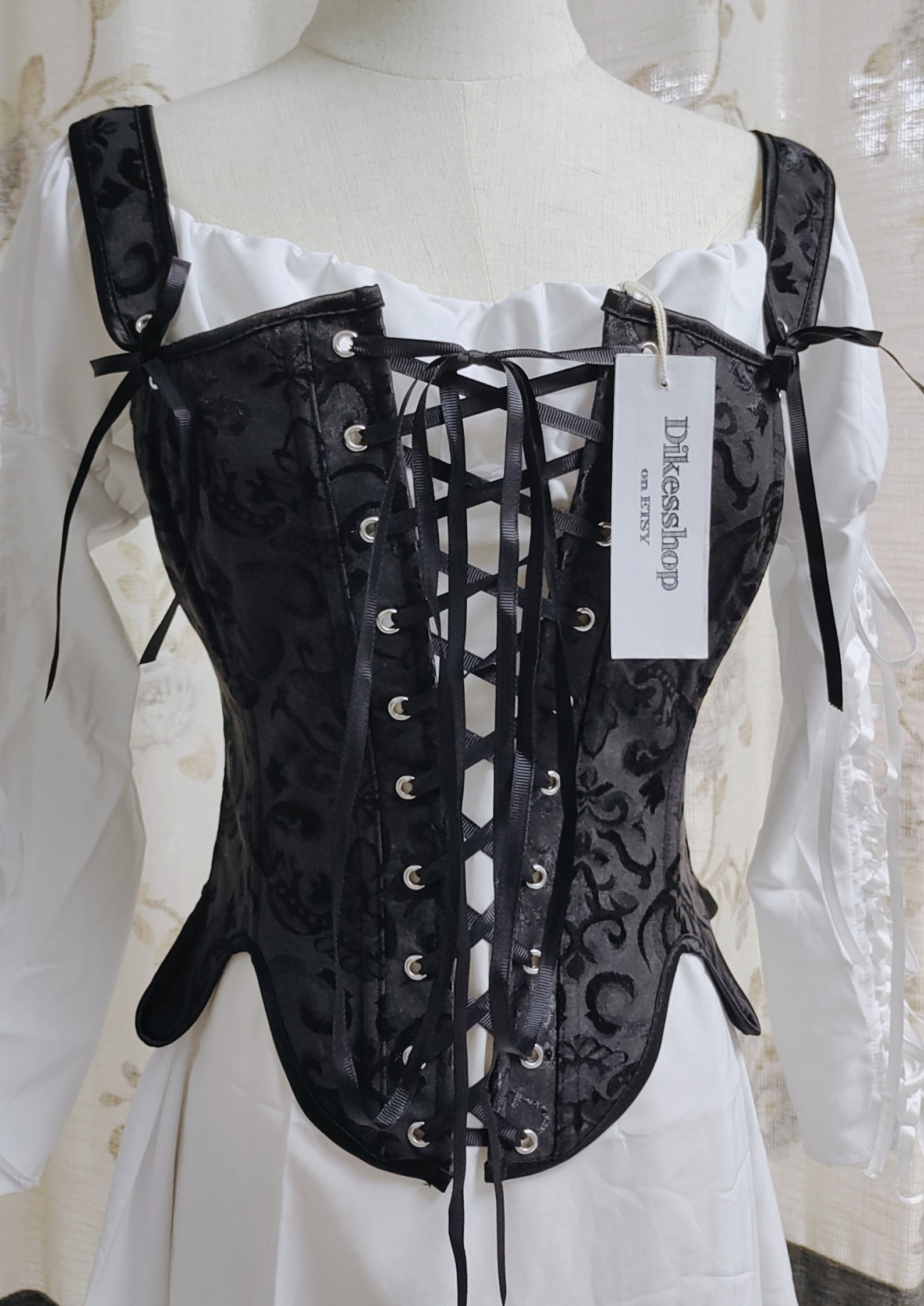 Floral Y2K Corset Top main image 1