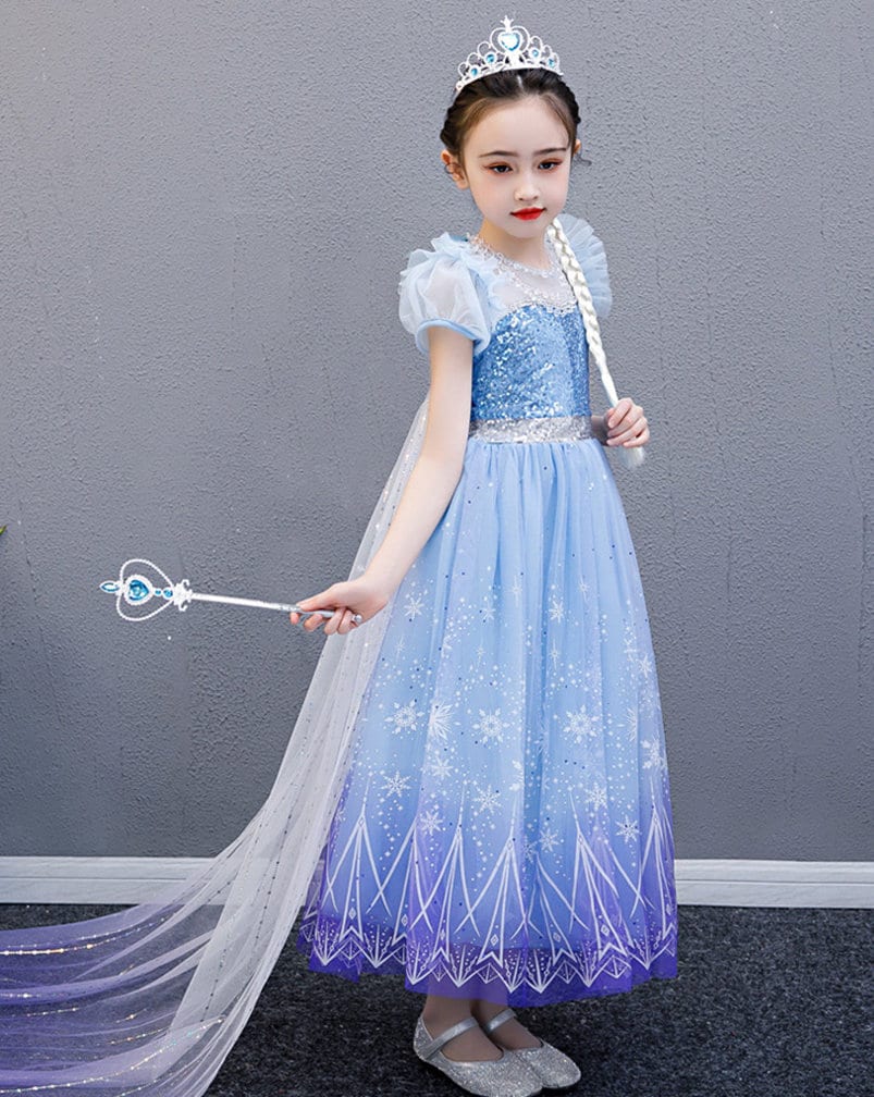 Elsa Dress for Girls Cosplay Elsa Costume Juniors Frozen 2 | Etsy