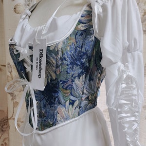 Vintage Y2K Corset Tops Retro Floral Crop Tops Y2K Clothing 90s 00s Outfits Lace Up Bodice Corset Tank Y2K Cropped Bustier Top Gifts for Her