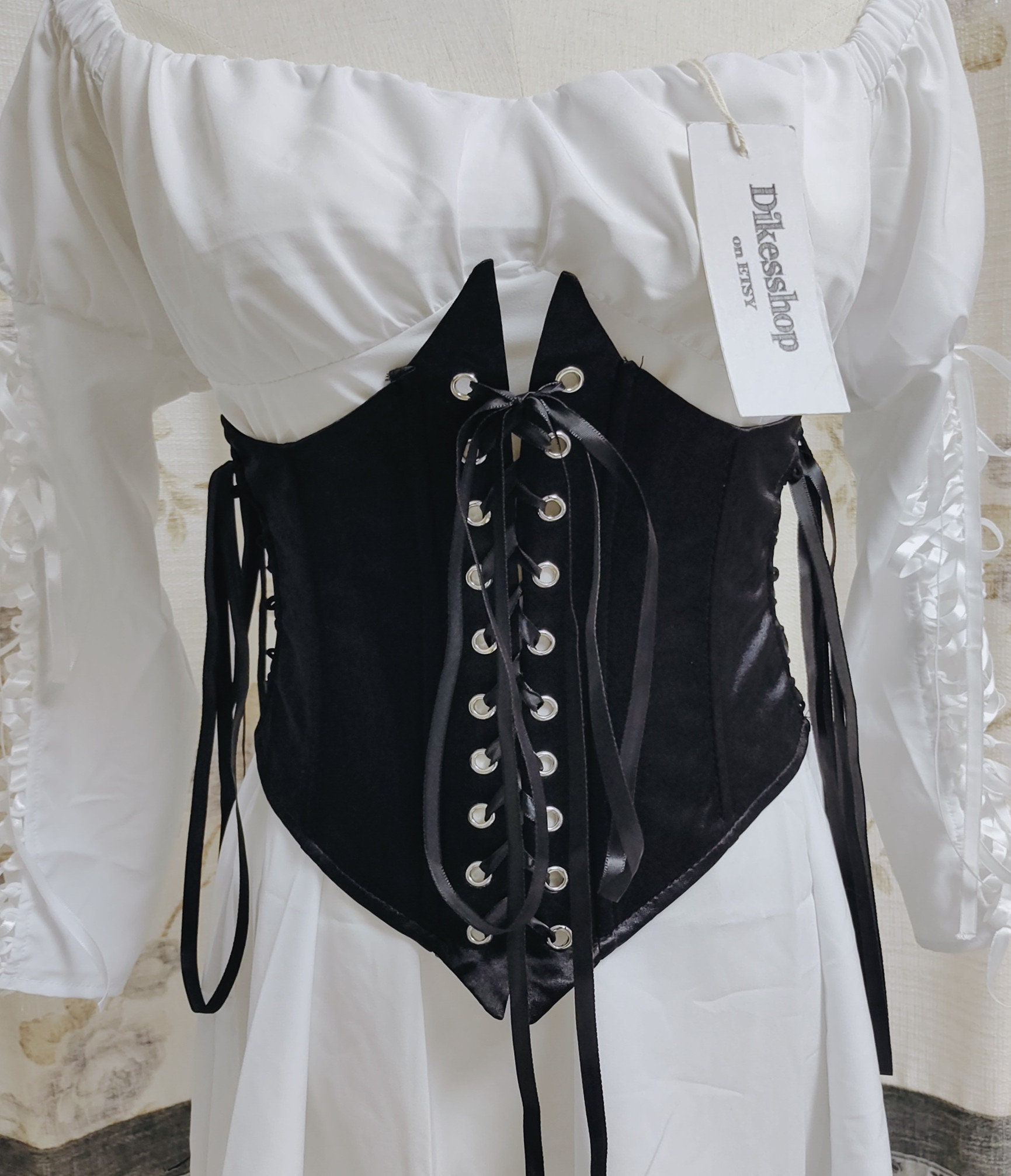 Underbust Corset Belt for Women Lace up Bustier Top Girls - Etsy