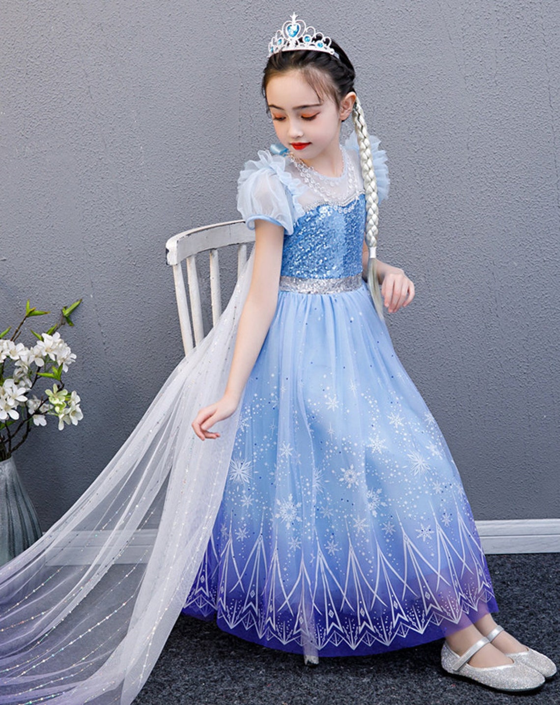 Elsa Dress for Girls Cosplay Elsa Costume Juniors Frozen 2 | Etsy