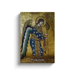 St Michael, 12th-Century Mosaic, Archangel Michael, Saint Michael, Angel Michael, Orthodox Icon, Archangel Michael Statue, Byzantine Icon