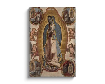 Virgin of Guadalupe, virgen de guadalupe, virgin mary painting, virgin mary statue, mother mary statue, mary, madonna statue, catholic altar