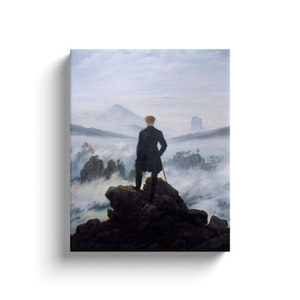 Wanderer Above The Sea Of Fog, Caspar David Friedrich