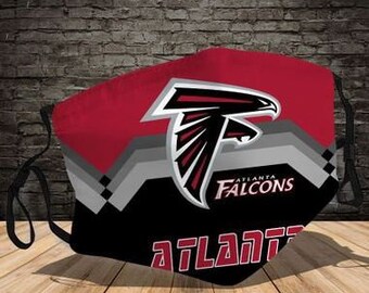 wiederverwendbarer Anti-Staub-Mundschutz Gesichtsschal Multi Usage Face Cover Up Atlanta Falcons Atmungsaktiver