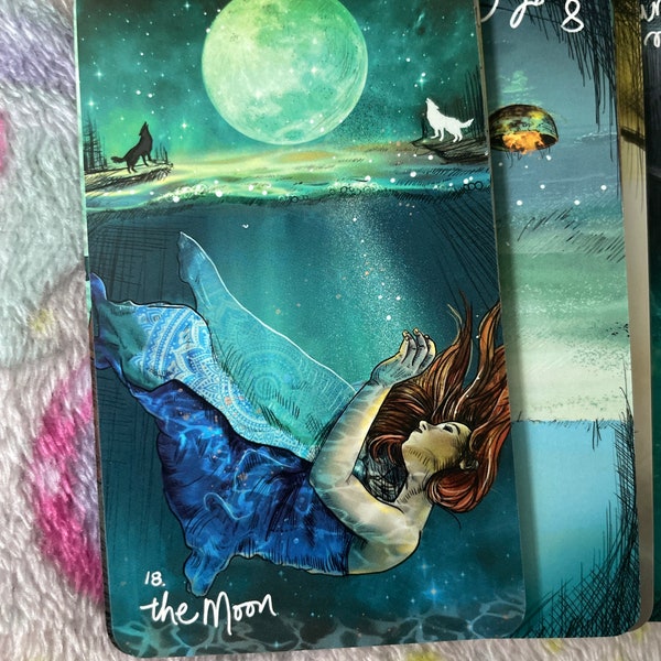 Past, present, future with light seer Tarot