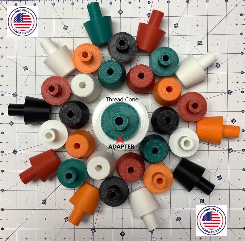 Thread Cone Holder for Sewing Machine. Made in USA. Etsy