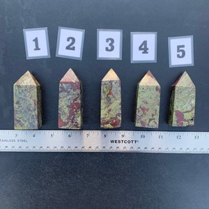 Bloodstone Jasper Point Tower Obelisk