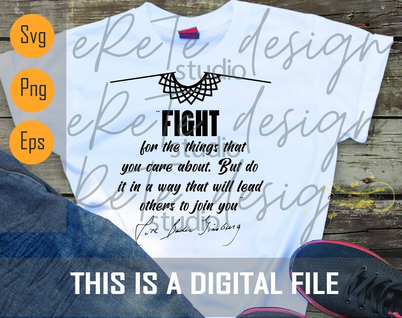 Download Ruth Bader Ginsburg svg bundle NOTORIOUS RBG Svg Files | Etsy