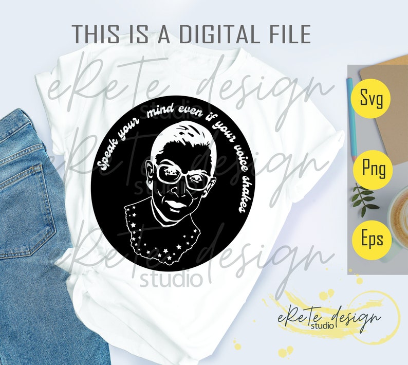 Download Ruth Bader Ginsburg svg bundle NOTORIOUS RBG Svg Files | Etsy