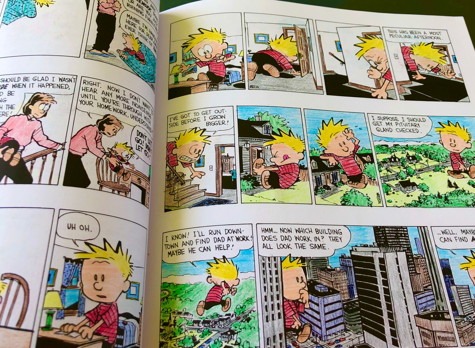 Calvin & Hobbes in full color professionally colored | Etsy