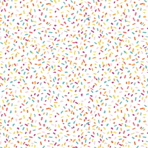 Donut Sprinkles Chocolate Colorful Fabric by the Yard Brown - Etsy