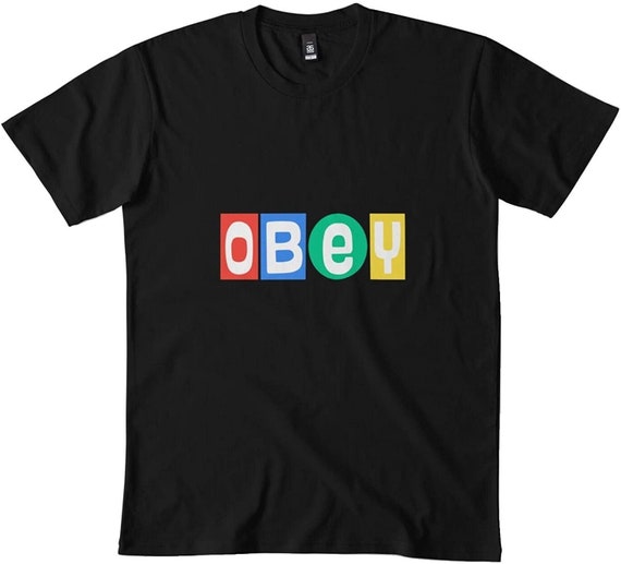 obey black shirt jhope