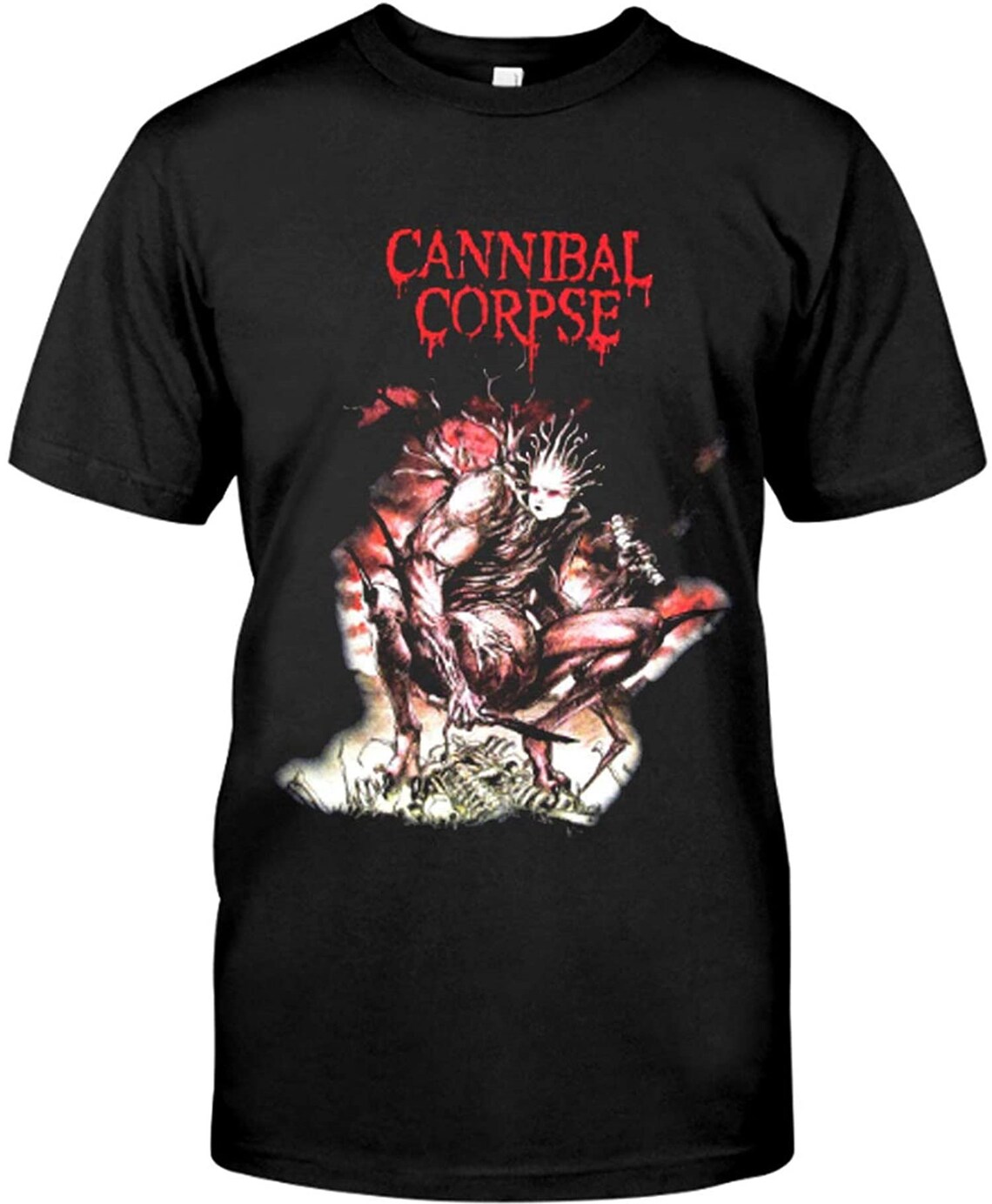 cannibal corpse old logo t shirt