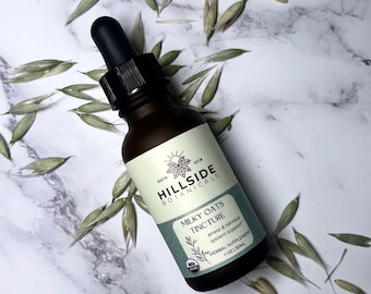 Milky Oats Tincture, Certified Organic