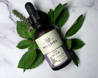 Tulsi "Holy Basil" Tincture, Certified Organic