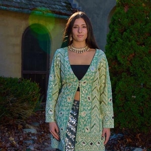 Sea Green Jacket