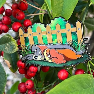 Dog Couple Pin