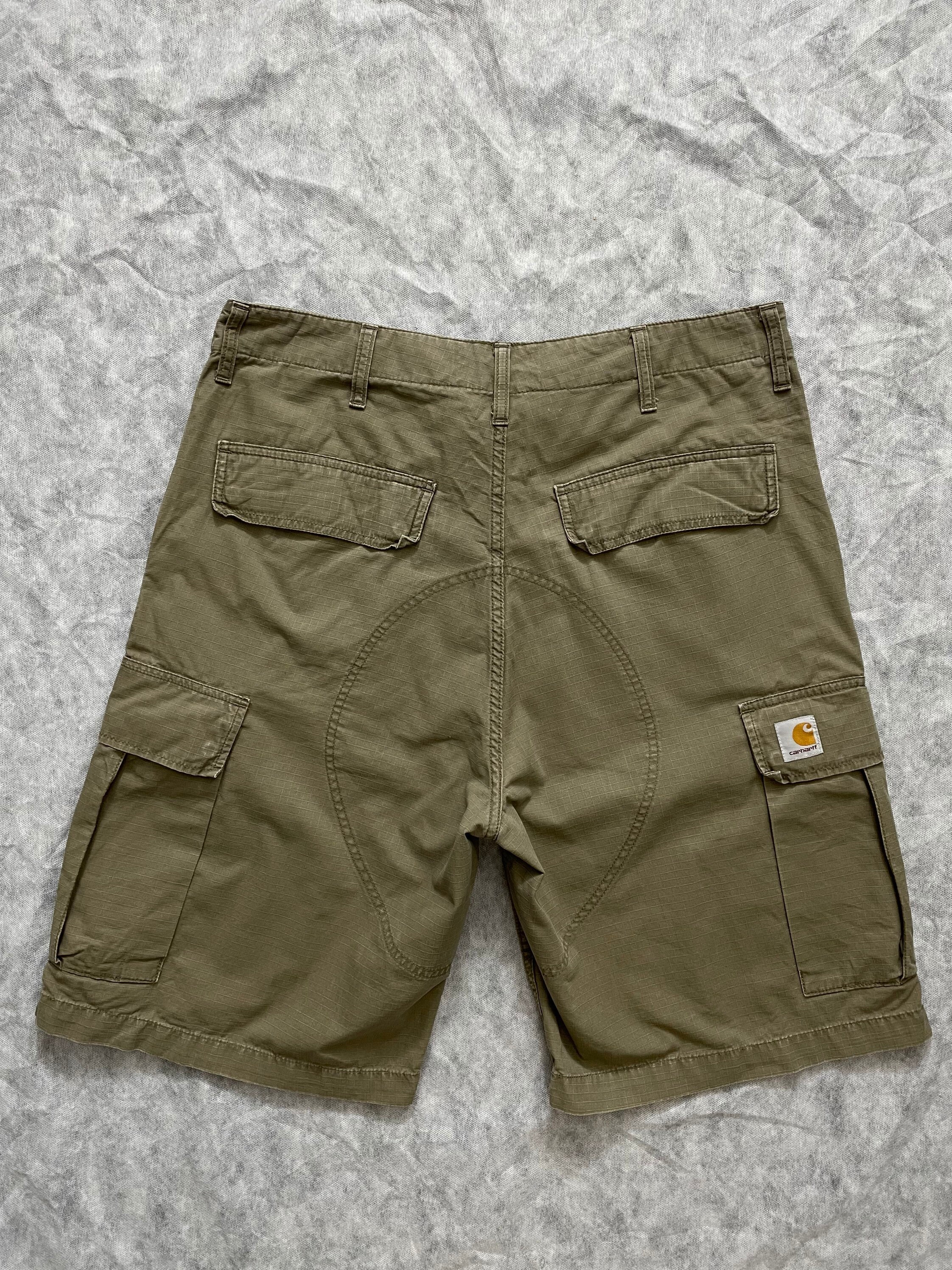 Mens Carhartt Cargo bermuda shorts size 33 | Etsy