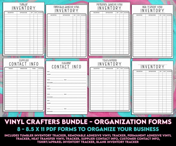 Business Organizer Business Organization Forms Small | Etsy