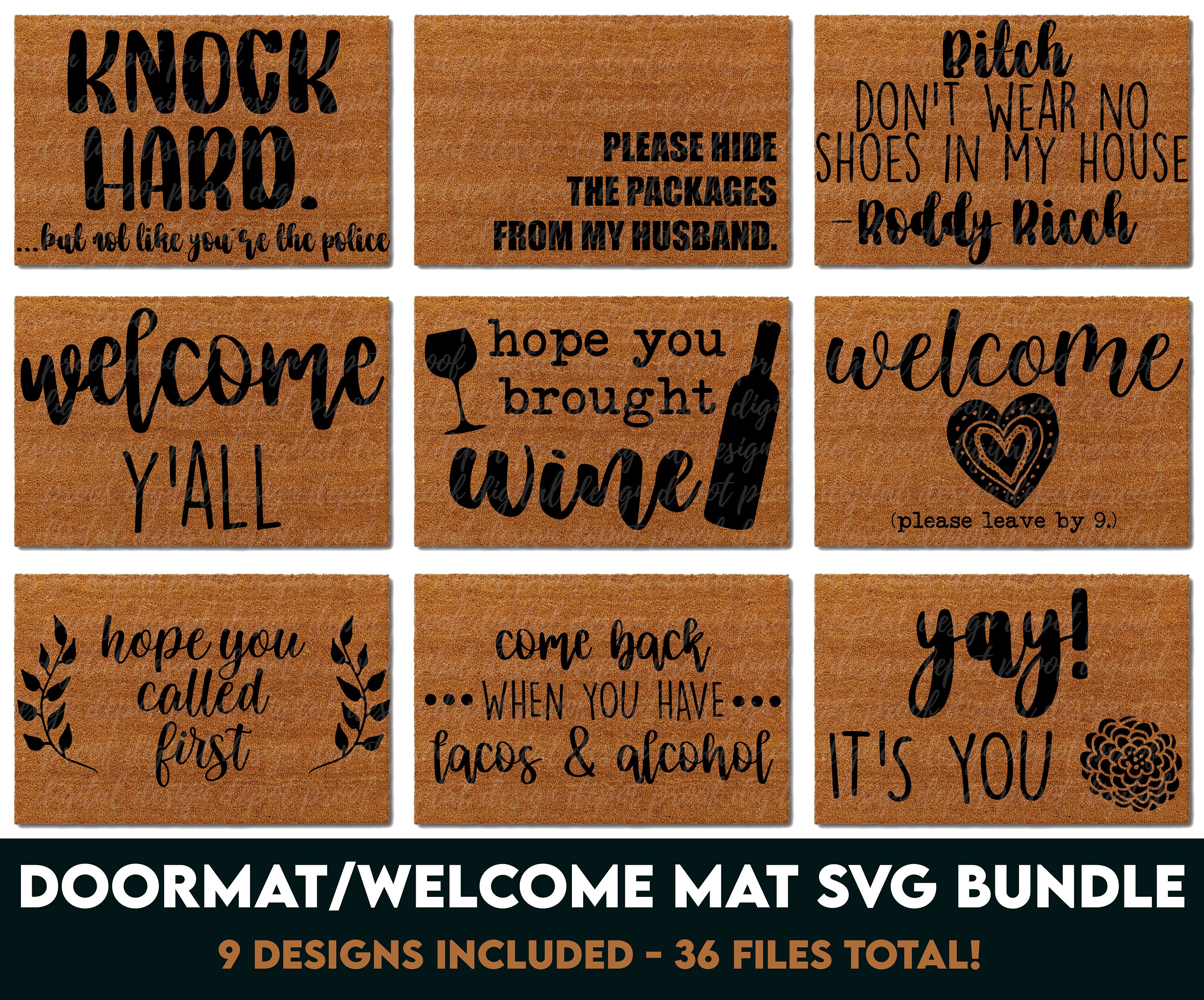 Download Doormat Mat Svg Bundle Doormat Svg Welcome Mat Svg Doormat Etsy