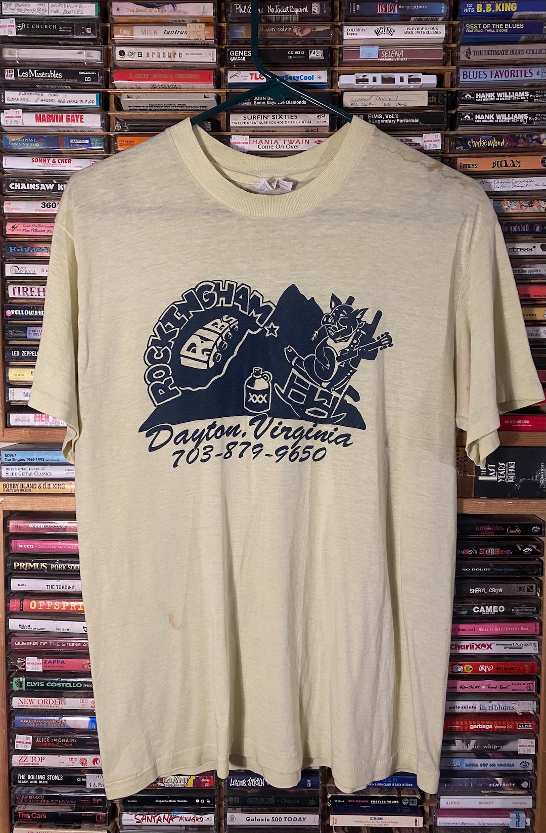 80s Rockingham Ribs Dayton, Virginia Vtg BBQ Shirt Etsy