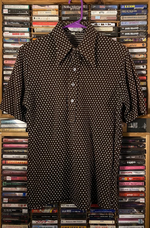 70’s Lord Jeff Knit for Foley’s Textured Shirt
