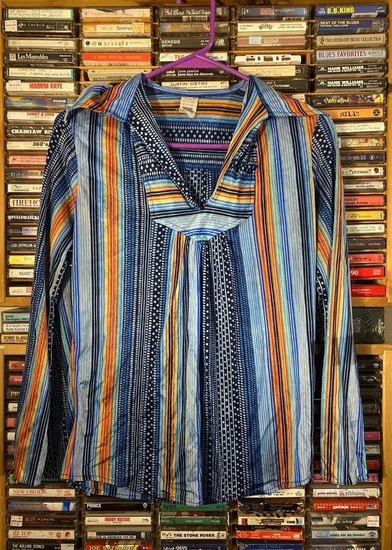 70’s Patterned Blouse