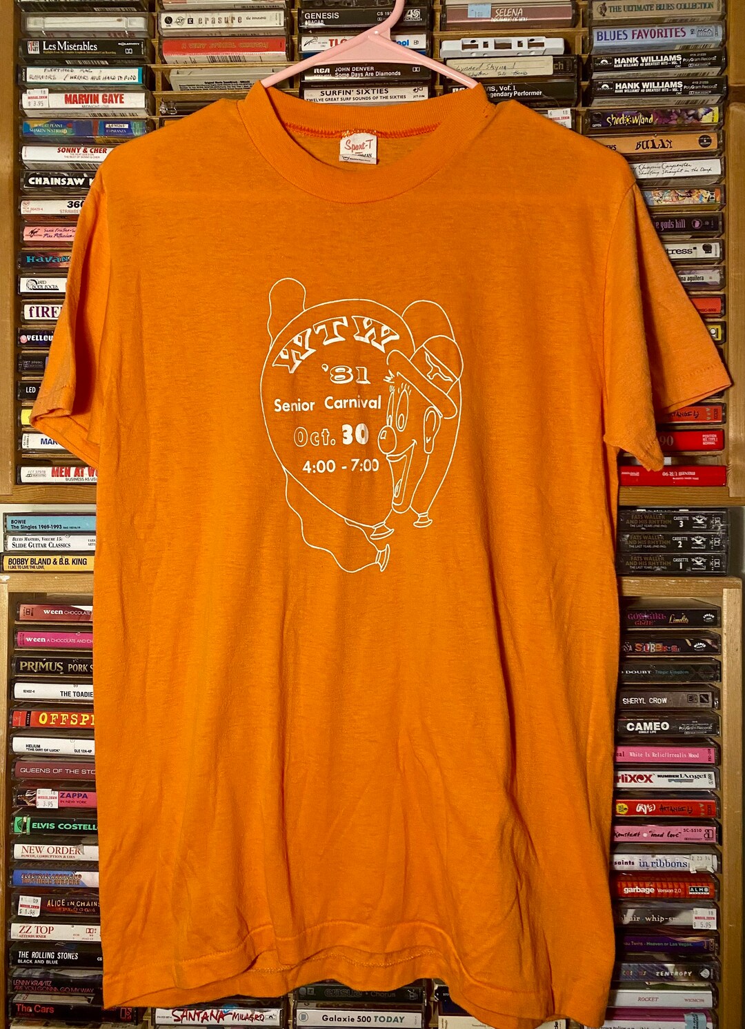 1981 L Carnival Clown Sportt by Stedman Shirt Etsy