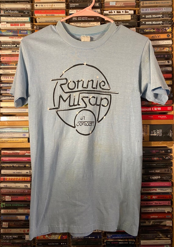 70’s Ronnie Milsap Live in Concert Vintage Shirt