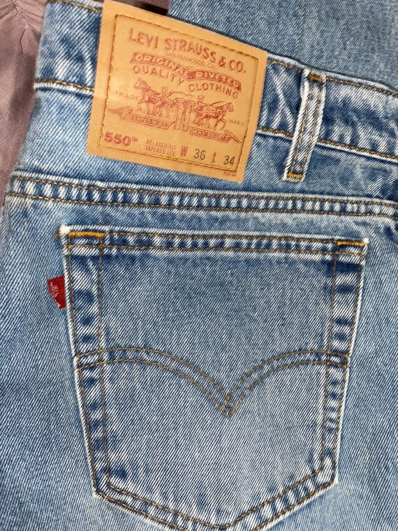 36x34, vintage USA Levi jeans, vintage 90s Levi je