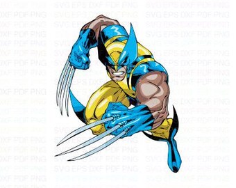 Download Wolverine Svg Etsy PSD Mockup Templates