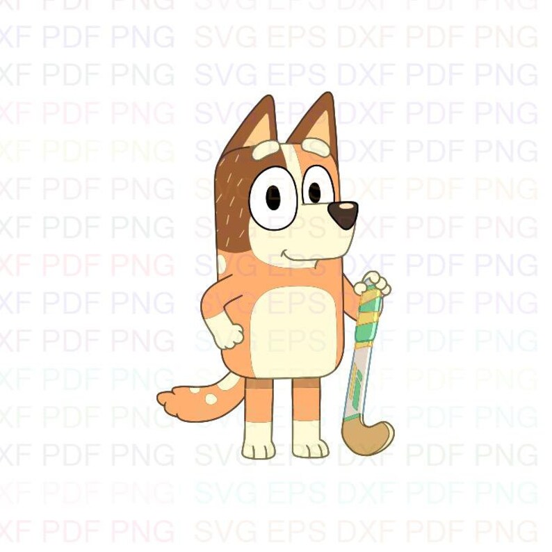 Download Chilli Bluey Friends Svg Dxf Eps Pdf Png Cricut Cutting | Etsy