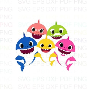 Download Baby Shark Svg Etsy PSD Mockup Templates