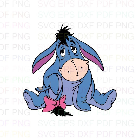 Eeyore Donkey Winnie The Pooh 4 Svg Dxf Eps Pdf Png Cricut Etsy Eeyore Donkey Winnie The Pooh 4 Svg Dxf Eps Pdf Png Cricut Etsy