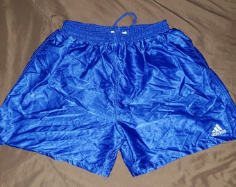 adidas nylon shorts vintage