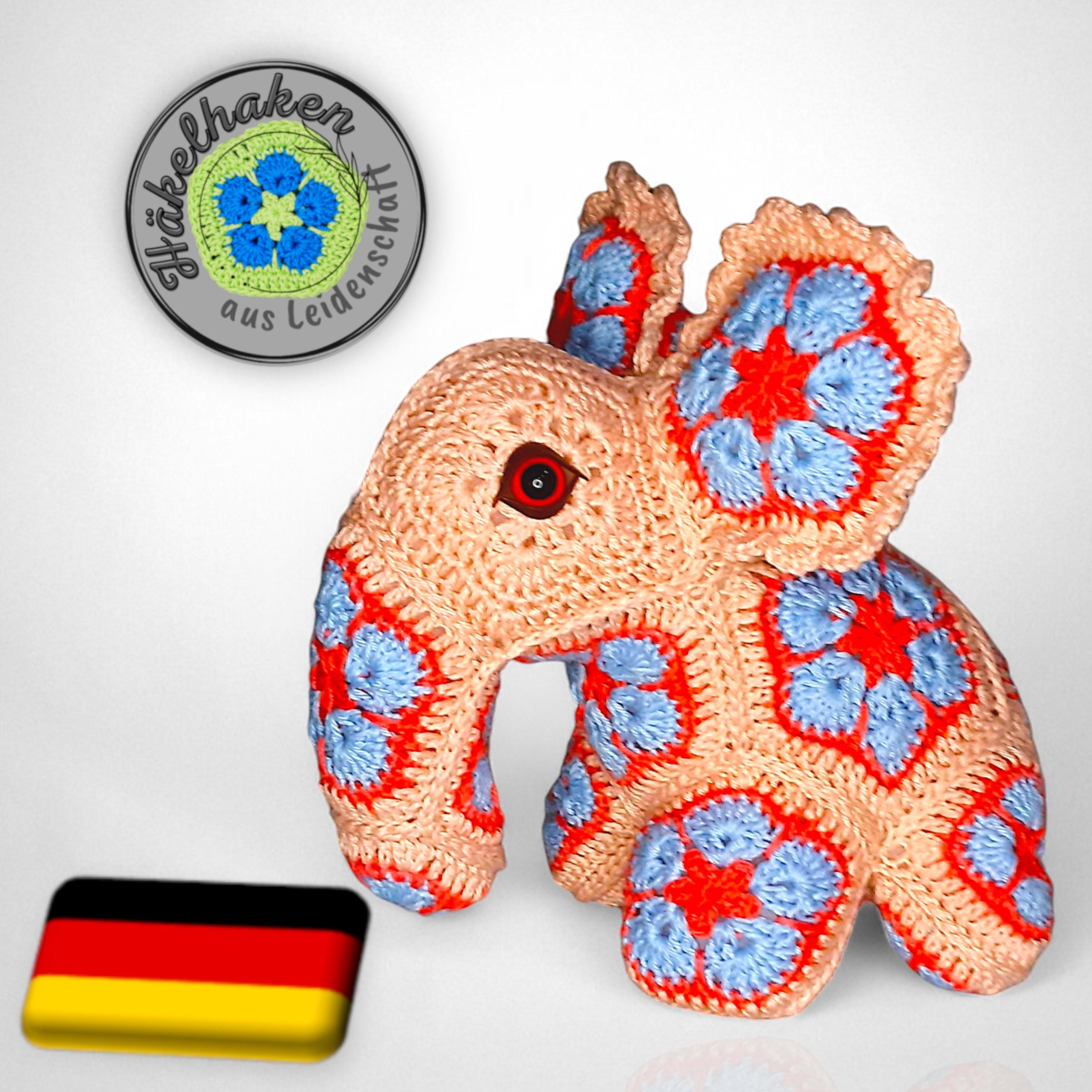 Crochet flower triceratops - Etsy 日本