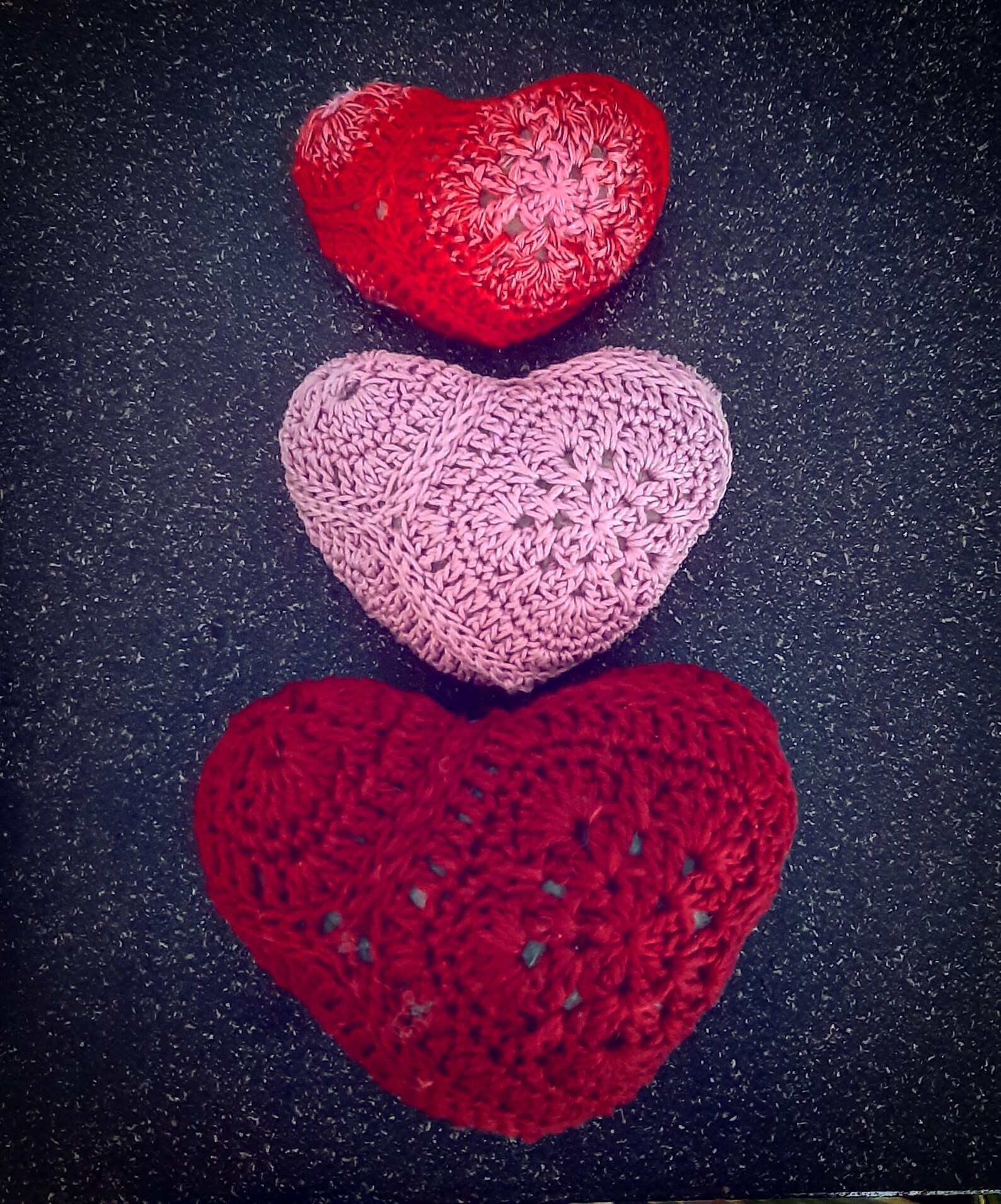 Crochet Pattern for a Heart With African Flowers as PDF Granny Heart ...