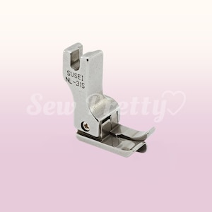 NL-31S Left Stitch in Ditch Guide Presser Foot for Industrial High Shank Sewing Machine