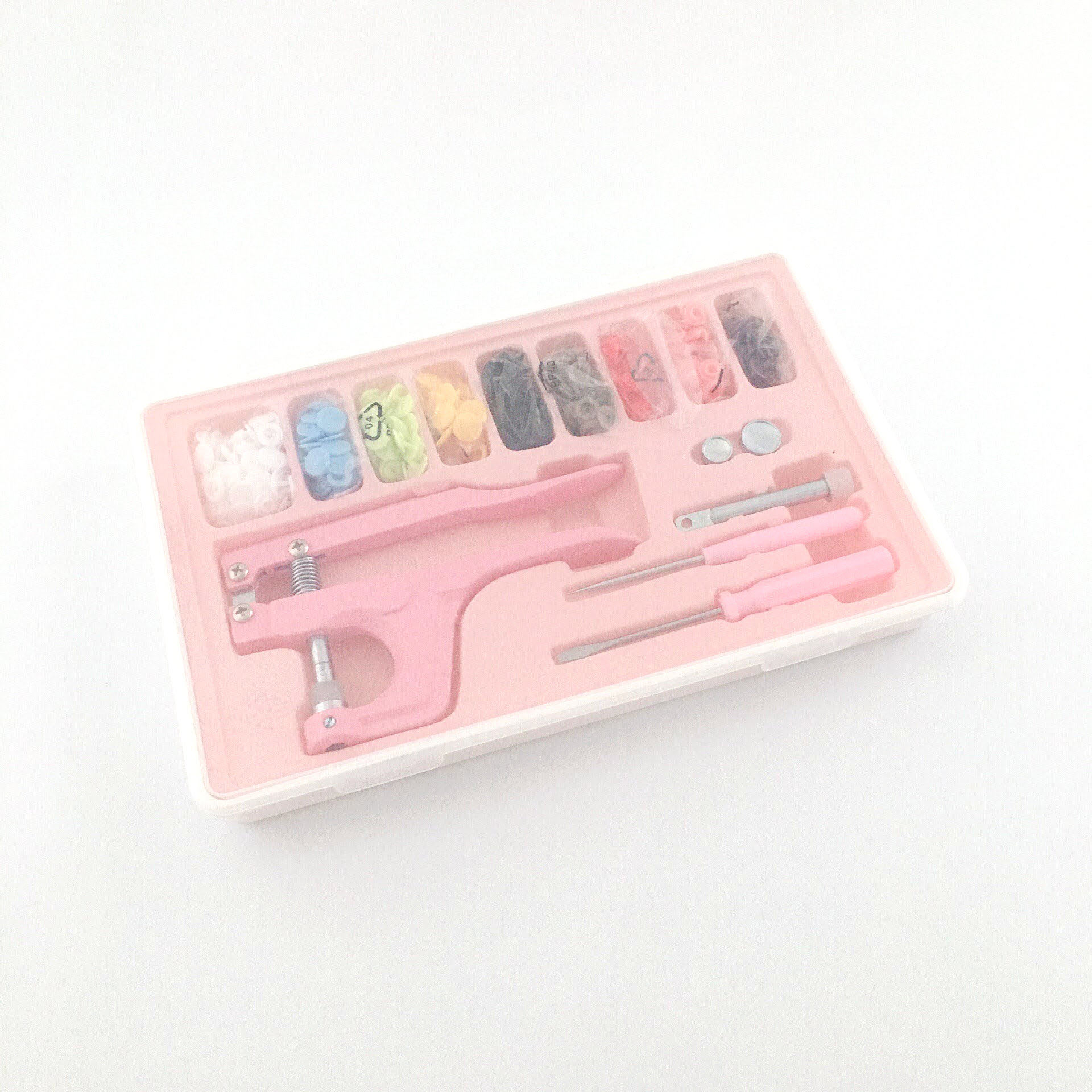 Pink Plastic Snap Plier Tool Set T3 T5 T8 3 Sizes With Etsy New Zealand