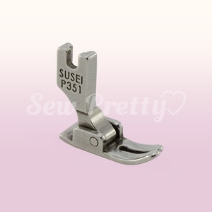 P351 Universal Hinged Straight Stitch Basic Presser Foot for Industrial High Shank Sewing Machine