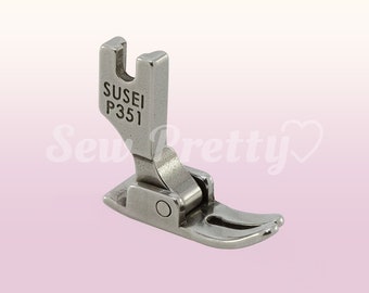 P351 Universal Hinged Straight Stitch Basic Presser Foot for Industrial High Shank Sewing Machine