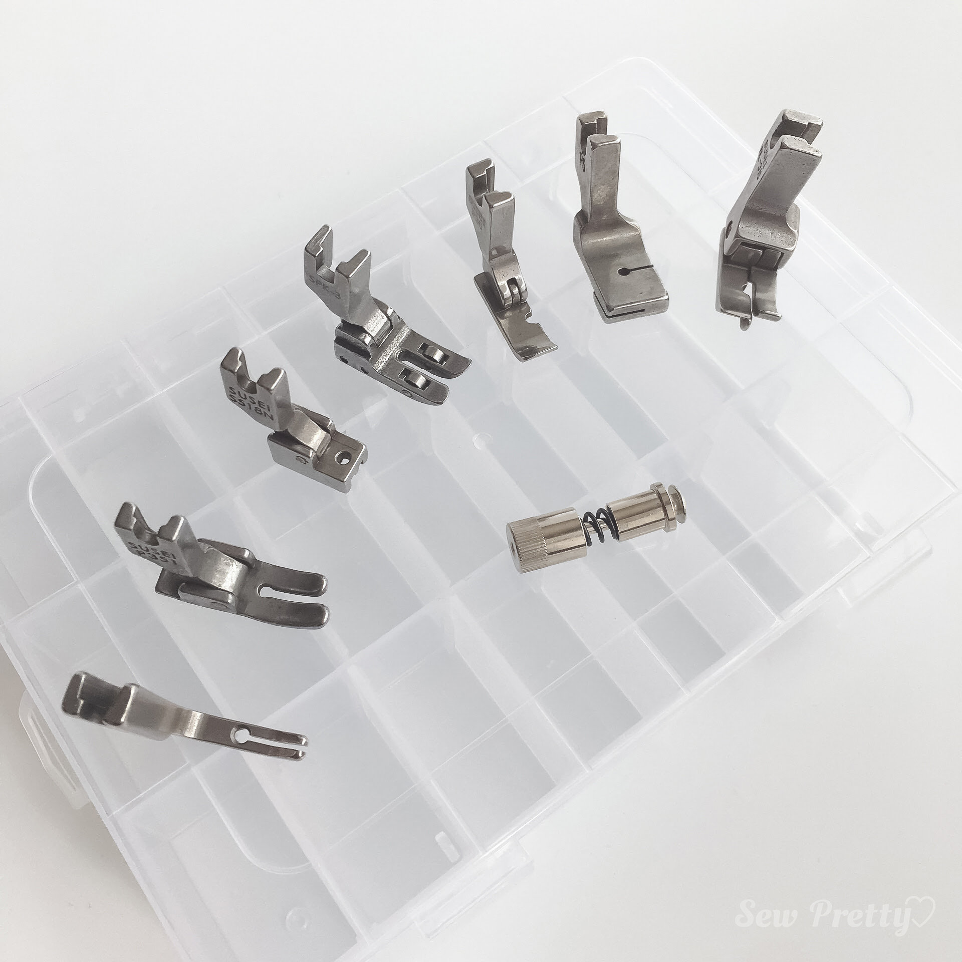 7PCS Must Have Presser Foot Set With Quick and Easy Change Foot Clamp