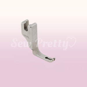 S531L Velvet Presser Foot Long Split Toe for Industrial High Shank Sewing Machine