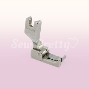 12463HL Left Top Stitch Edge Guide Presser Foot for Industrial High Shank Sewing Machine