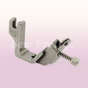S537 Elastic Presser Foot Adjustable Tension for Industrial High Shank Sewing Machine