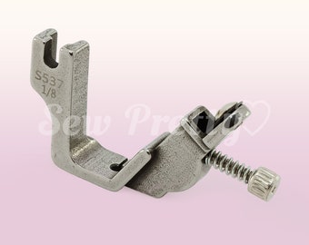 S537 Elastic Presser Foot Tensión ajustable para la máquina de coser industrial de alto vástago