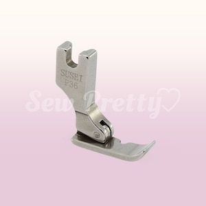 P36  Hinged Wide Cording/Zipper Foot for Right Side Industrial High Shank Sewing Machine