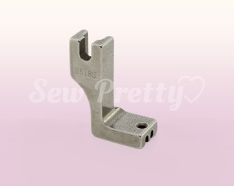 S518S Invisible Zipper Foot Short for Industrial High Shank Sewing Machine