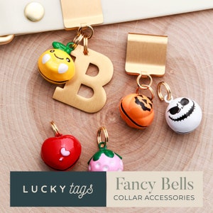 Specialty Collar Bells - Pet Bell, Pet Accessory, Pet Collar Bell, Cat Bell, Small Dog Bell, Jingle Bell for Cats, Pet Jewelry Collar Charm
